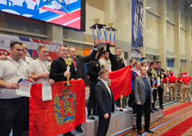 Краевая сборная стала второй на Первенстве России по армейскому рукопашному бою