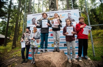 Состоялась детская часть Всероссийского фестиваля скалолазания «Хитрушки-2022» 