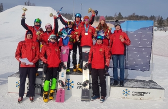 Красноярские сноубордисты – победители Спартакиады учащихся России