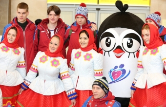 Первые участники прилетели в Красноярск