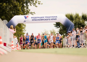 Всероссийский триатлон <br>в Железногорске