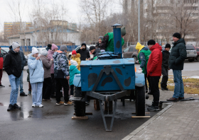 Открытие умной спортивной площадки <br>(г. Минусинск, 08.11.2025)