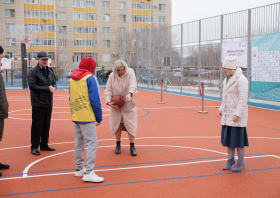 Открытие умной спортивной площадки <br>(г. Минусинск, 08.11.2025)
