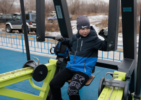 Открытие умной спортивной площадки <br>(г. Минусинск, 08.11.2025)