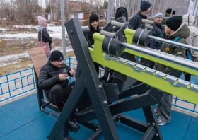 Открытие умной спортивной площадки <br>(г. Минусинск, 08.11.2025)