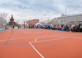 Открытие умной спортивной площадки <br>(г. Минусинск, 08.11.2025)