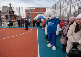 Открытие умной спортивной площадки <br>(г. Минусинск, 08.11.2025)