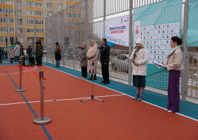 Открытие умной спортивной площадки <br>(г. Минусинск, 08.11.2025)