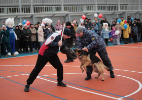 Открытие умной спортивной площадки <br>(г. Минусинск, 08.11.2025)