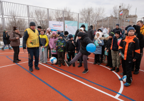 Открытие умной спортивной площадки <br>(г. Минусинск, 08.11.2025)