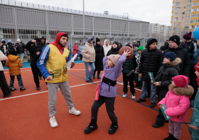 Открытие умной спортивной площадки <br>(г. Минусинск, 08.11.2025)