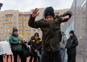 Открытие умной спортивной площадки <br>(г. Минусинск, 08.11.2025)