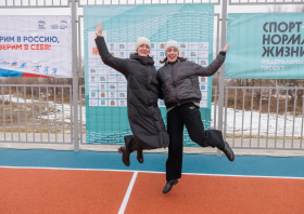 Открытие умной спортивной площадки <br>(г. Минусинск, 08.11.2025)