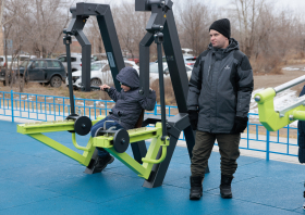 Открытие умной спортивной площадки <br>(г. Минусинск, 08.11.2025)