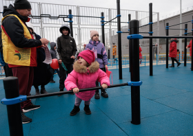 Открытие умной спортивной площадки <br>(г. Минусинск, 08.11.2025)