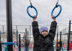 Открытие умной спортивной площадки <br>(г. Минусинск, 08.11.2025)