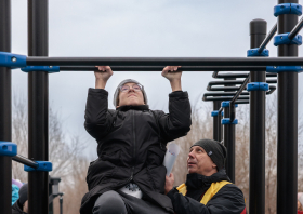 Открытие умной спортивной площадки <br>(г. Минусинск, 08.11.2025)