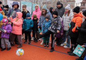 Открытие умной спортивной площадки <br>(г. Минусинск, 08.11.2025)