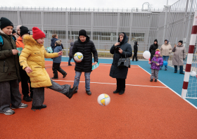 Открытие умной спортивной площадки <br>(г. Минусинск, 08.11.2025)