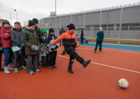 Открытие умной спортивной площадки <br>(г. Минусинск, 08.11.2025)