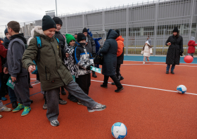 Открытие умной спортивной площадки <br>(г. Минусинск, 08.11.2025)