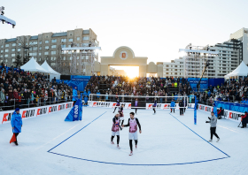 Финал чемпионата России <br>по волейболу на снегу <br>(14-16.03.2025)