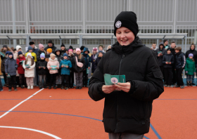 Открытие умной спортивной площадки <br>(г. Минусинск, 08.11.2025)