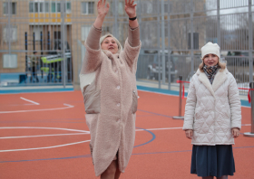 Открытие умной спортивной площадки <br>(г. Минусинск, 08.11.2025)