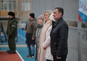 Открытие умной спортивной площадки <br>(г. Минусинск, 08.11.2025)