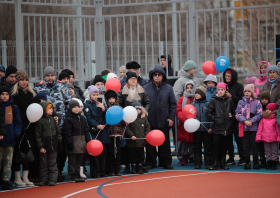 Открытие умной спортивной площадки <br>(г. Минусинск, 08.11.2025)