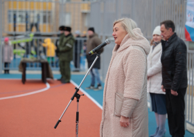 Открытие умной спортивной площадки <br>(г. Минусинск, 08.11.2025)