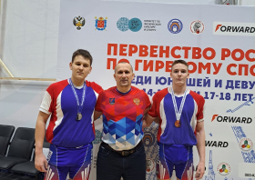 Первенство России по гиревому спорту: серебро и бронза края