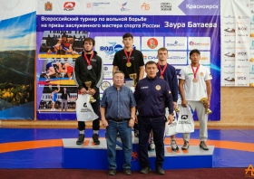 Турнир Заура Батаева: <br>11 красноярских медалей