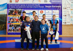 Турнир Заура Батаева: <br>11 красноярских медалей