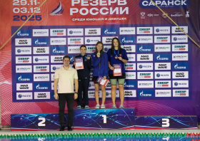 «Резерв России»: <br>10 медалей красноярских пловцов