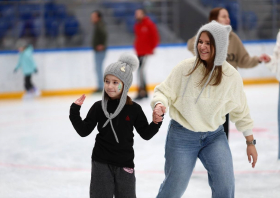 Более 28 000 жителей края вышли на катки 8 января
