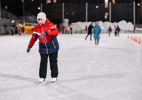 Более 28 000 жителей края вышли на катки 8 января