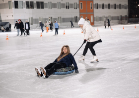 Более 28 000 жителей края вышли на катки 8 января