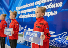 Всероссийские соревнования по спортивной аэробике «Енисейская Сибирь»