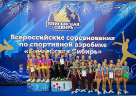 Всероссийские соревнования по спортивной аэробике «Енисейская Сибирь»