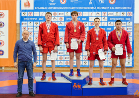 Первенство Сибири принесло красноярским самбистам 16 наград