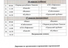 В Красноярске стартовало первенство России по хоккею с мячом