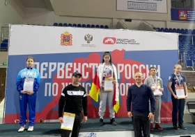 Медали первенства России по вольной борьбе