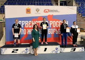Медали первенства России по вольной борьбе