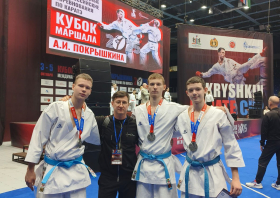 Карате: золото, серебро, бронза