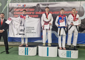 У красноярцев 21 золото первенства СФО по тхэквондо
