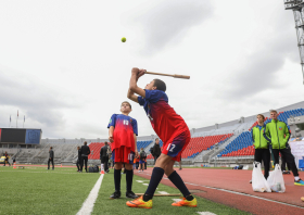 В Красноярске прошел Кубок прокурора края по мини-лапте