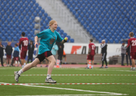 В Красноярске прошел Кубок прокурора края по мини-лапте