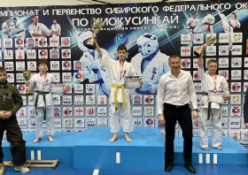Красноярцы завоевали 35 медалей чемпионата и первенства Сибири по киокусинкай