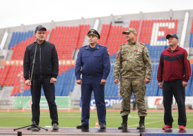 В Красноярске прошел Кубок прокурора края по мини-лапте